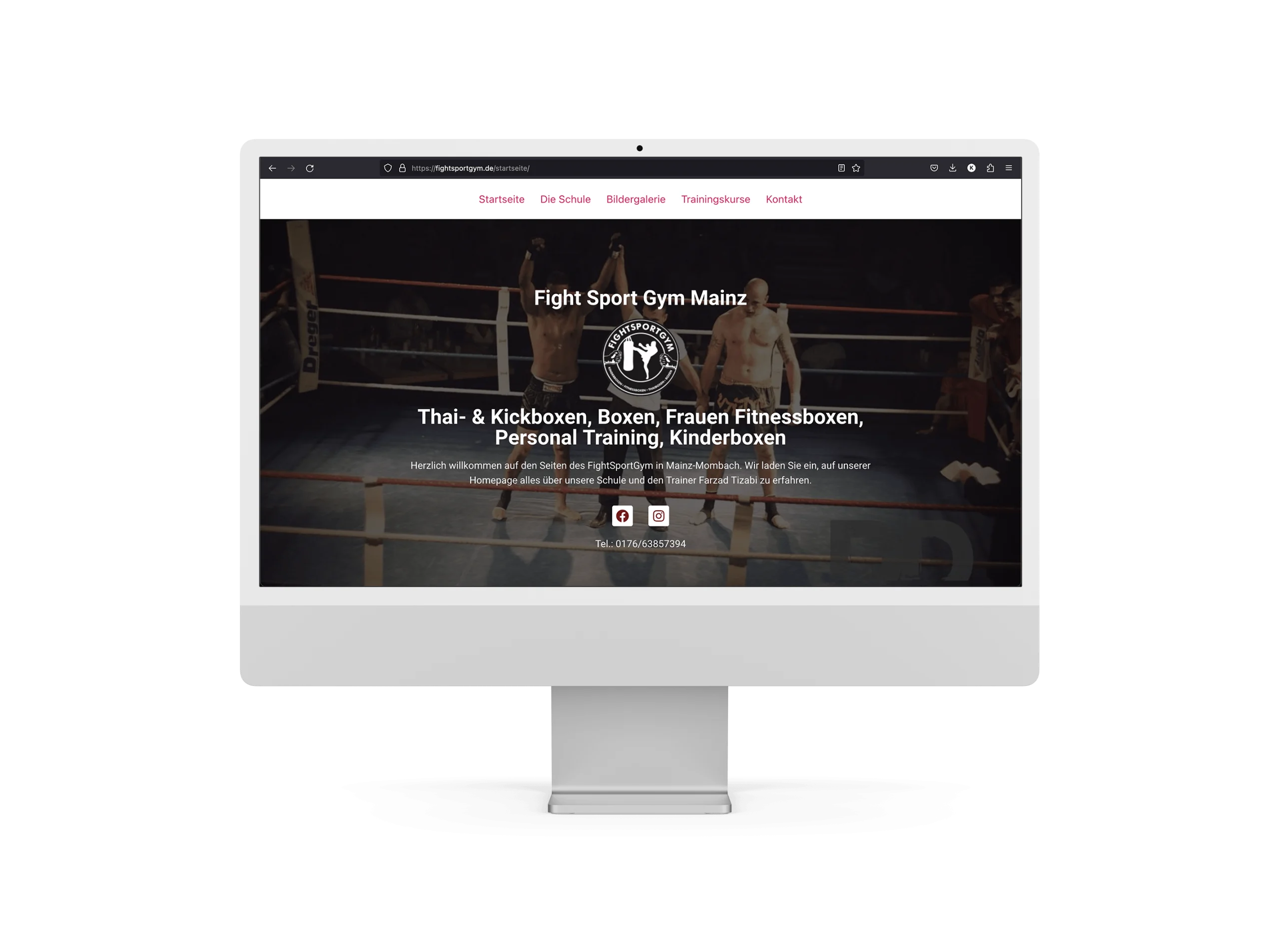 Fightsportgym Webseite, Webdesign, Webdesign Mainz, Webseiten erstellen, Webseiten verbessern, Webseit darstellung