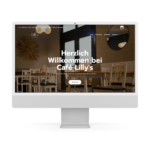 Neue Webseite für 'Café Lilly's' in Oppenheim